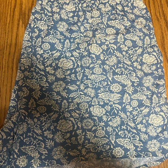 Universal Thread Blue White High Waist Llinen  Shorts - size XXL - Picture 3 of 3